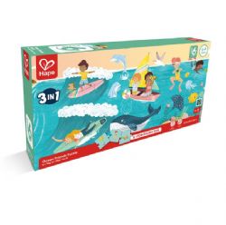 HAPE CASSE-TÊTE 3 X 48 PIÈCES - LES AMIS DE L'OCÉAN #E1645